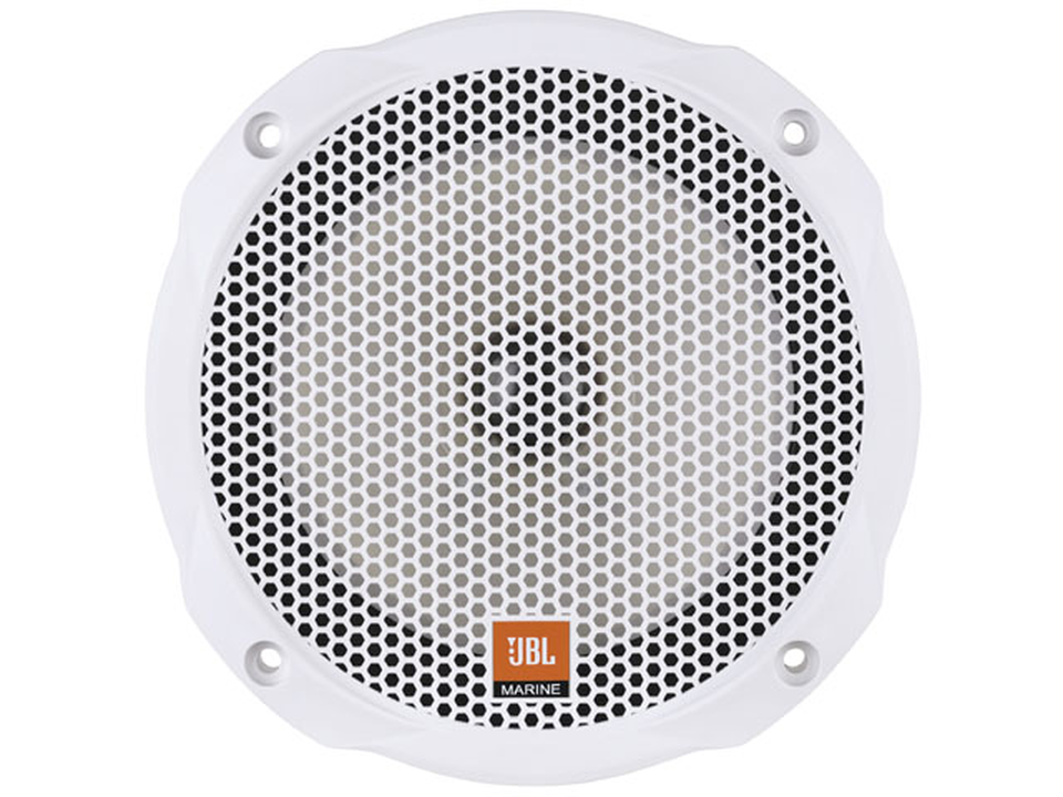 MS 610 - Black - 6-1/2 inch Dual Cone Marine Loudspeaker - Hero